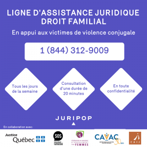 Ligne d'assistance juridique en droit familial
